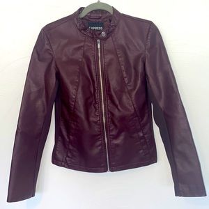 EXPRESS Faux Leather Jacket